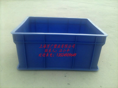 【上海塑料用品廠直銷物流箱、物流周轉箱、通用周轉箱390系列】價格,廠家,圖片,塑料箱,上海萬廣塑業-